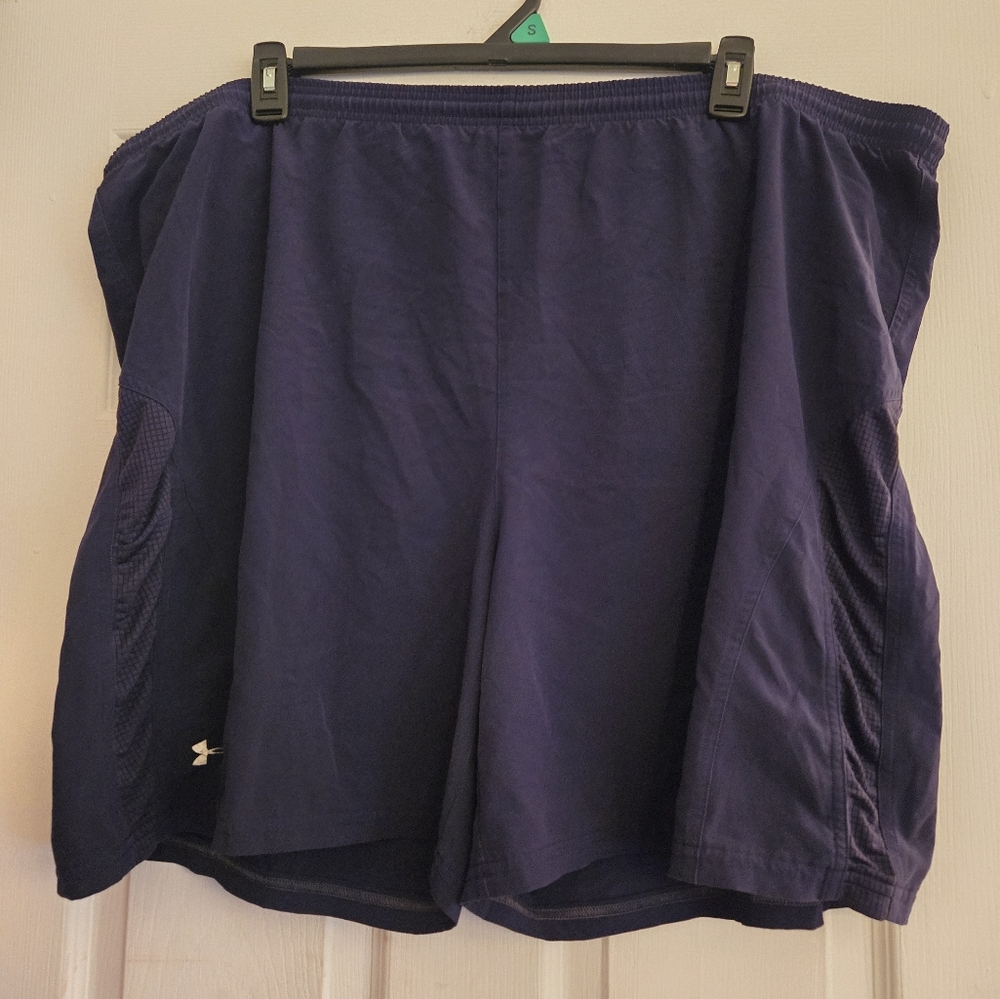 NWOT Men's Navy Blue Athletic Under Armour Shorts